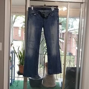 Bootcut size 15 blue jeans